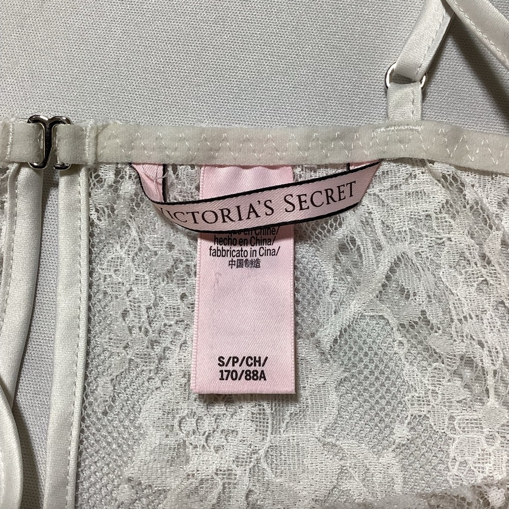 Victoria's Secret Ivory Lace Lingerie Slip Dress - Picture 8 of 15